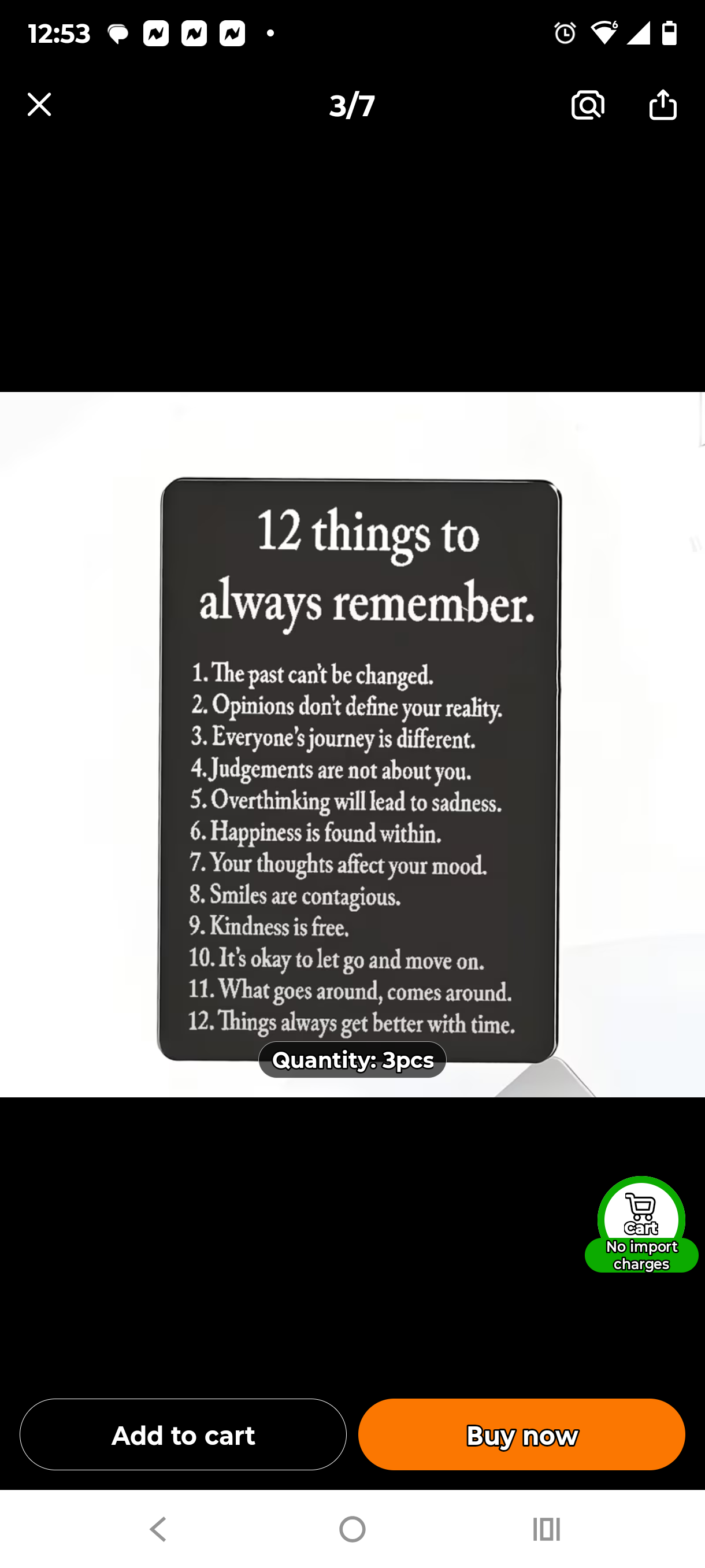 Helpful Reminders