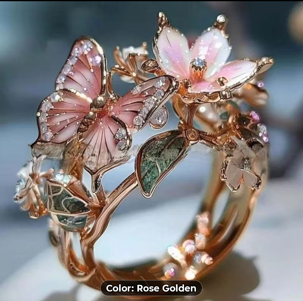 butterfly ring